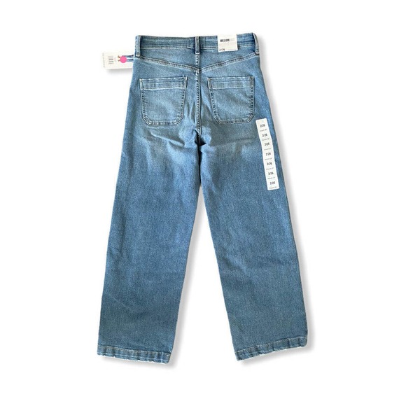 William Rast Women’s Wide Leg Crop Jeans Light Blue Bottoms Size 2/26 NWT - Picture 5 of 7